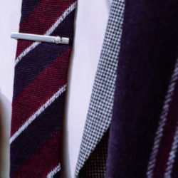 Cravate rayée 3 couleurs Baylé
